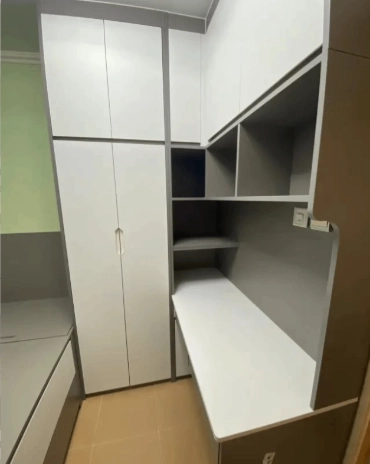 Light Wood Theme Bedroom Interior