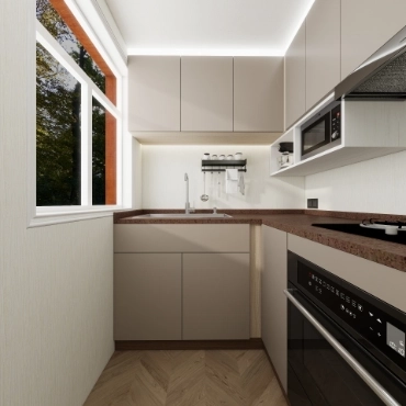 Small Kitchen Bespoke Remodel