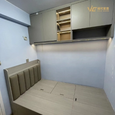 Custom Platform Bed with Storage