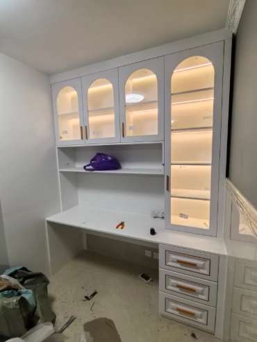 Custom Display Cabinets for Living Room