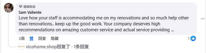 Client Review from Sam Valiente