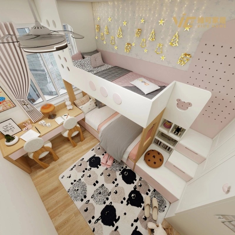 bespoke kids room furniture 13 Kids Bunk Beds with Integrated Study Desk and Storage