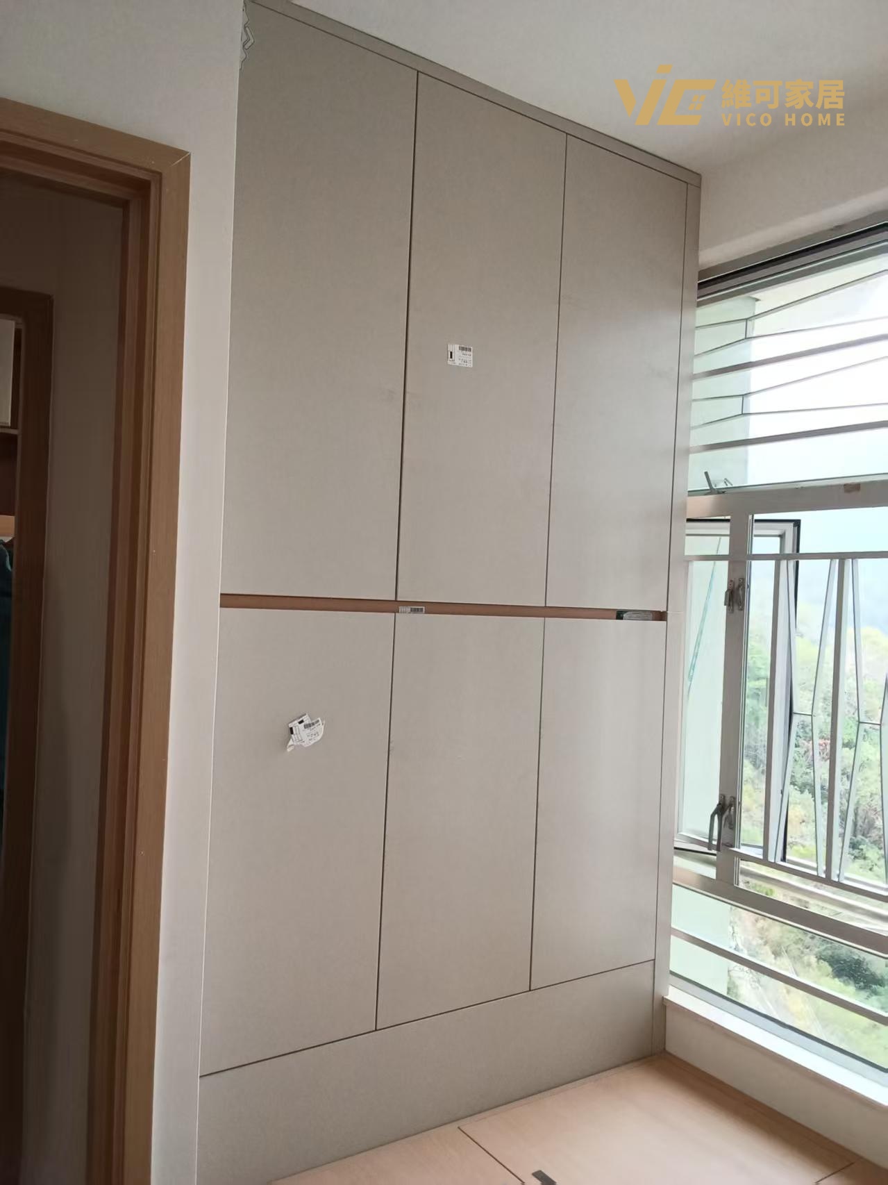 Tsz Ching Estate Custom Furniture - Floor to Ceiling Wardrobe